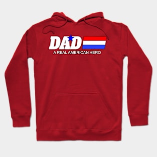 Dad A Real American Hero Hoodie